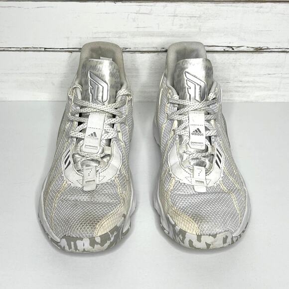Adidas Dame 7 Cloud White High Top Basketball Sneakers Shoe Size 11 main image 6